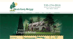 Desktop Screenshot of nevadacountymortgage.com